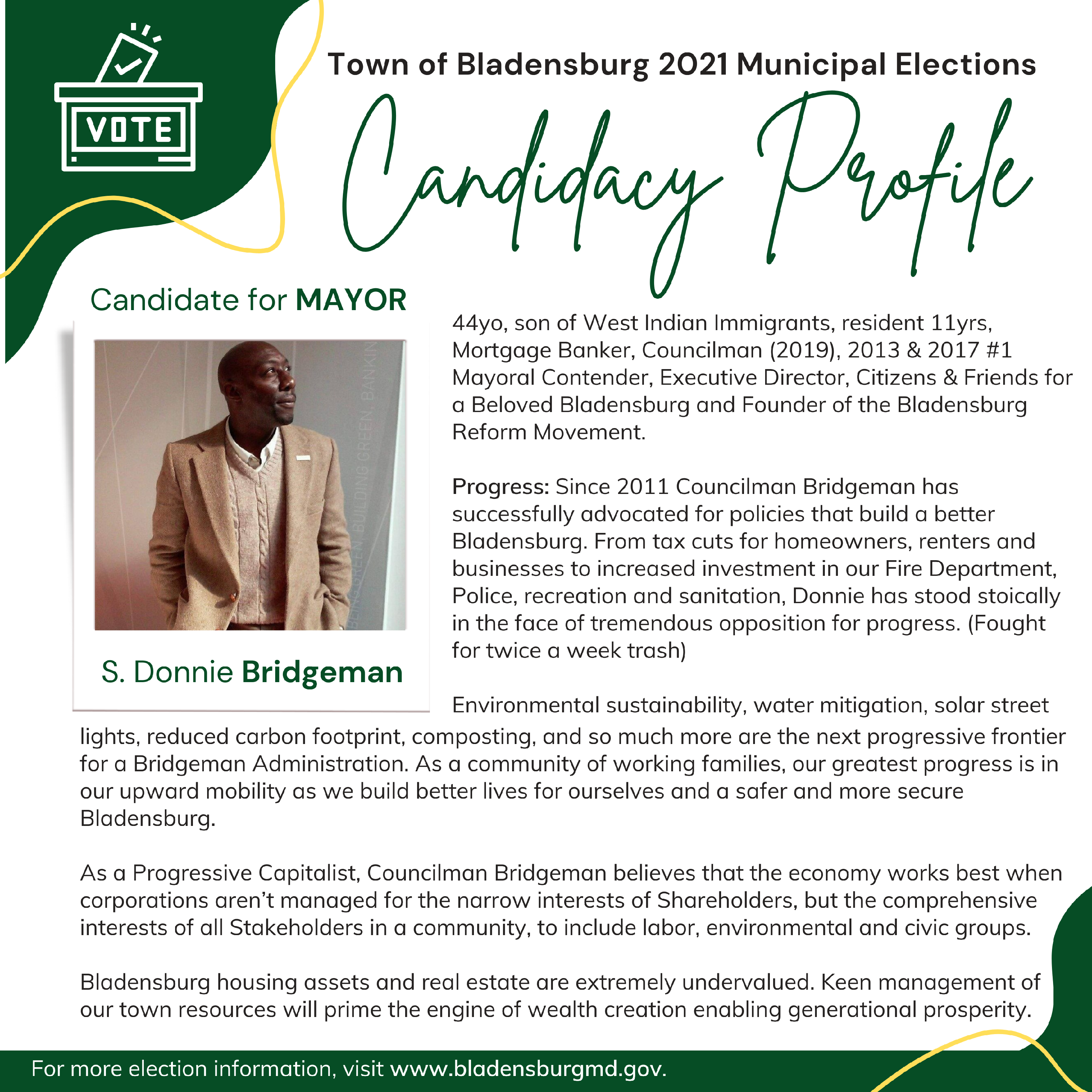 Candidacy Profile - Bridgeman